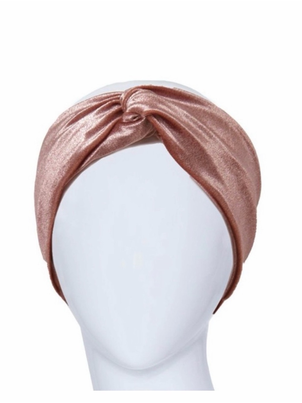 Rose Gold Twist Turban Headband - Women Accessories